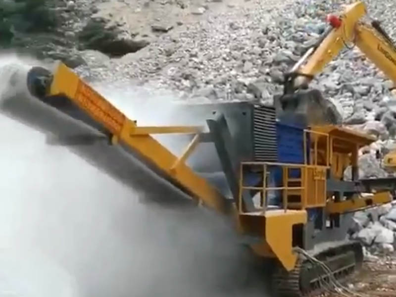 移動式破碎站 移動式破碎站