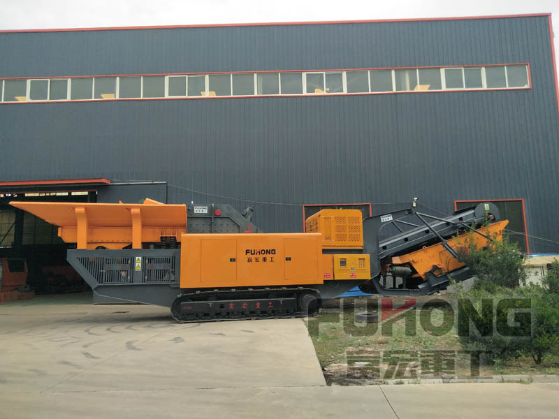 移動(dòng)反擊式破碎站 移動(dòng)反擊式破碎站