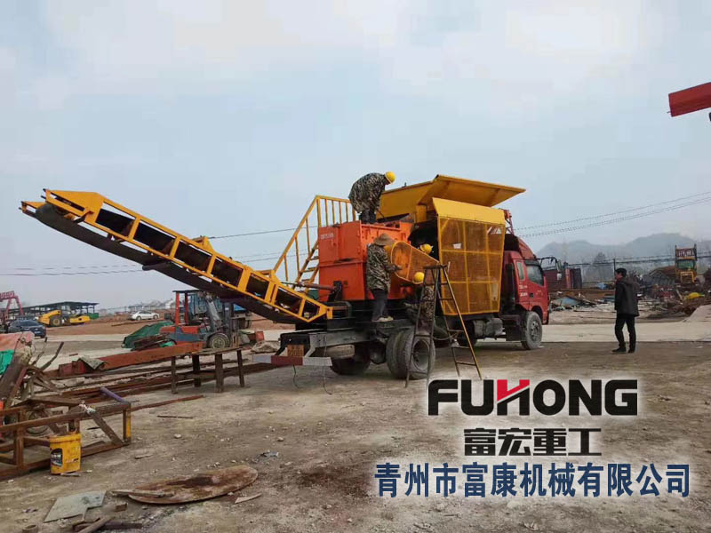 移動式破碎石設備 移動式破碎石設備