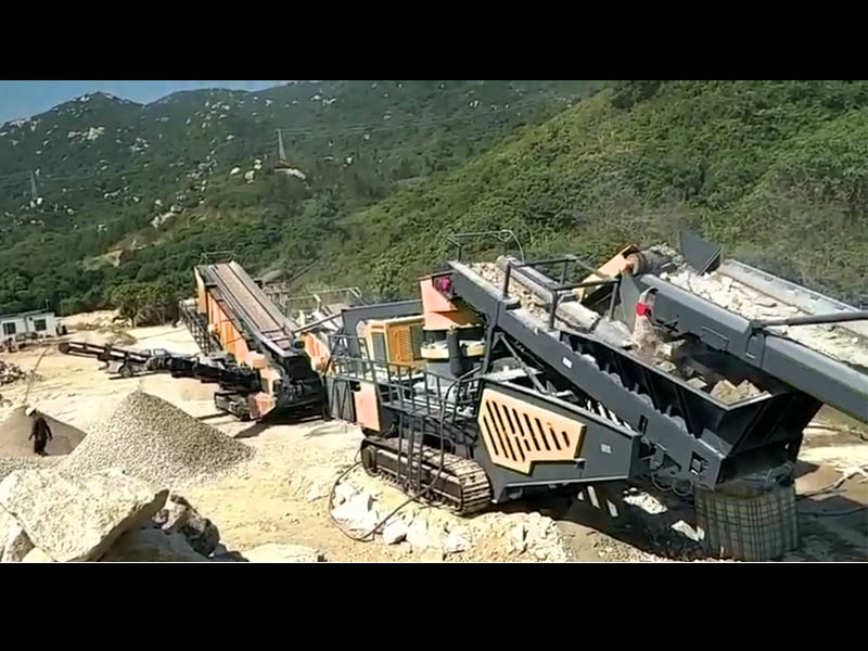 移動破碎篩分設備 移動破碎篩分設備