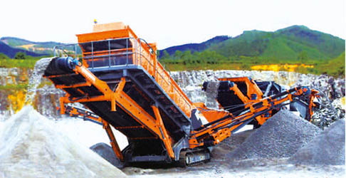 移動(dòng)破碎篩分站 移動(dòng)破碎篩分站